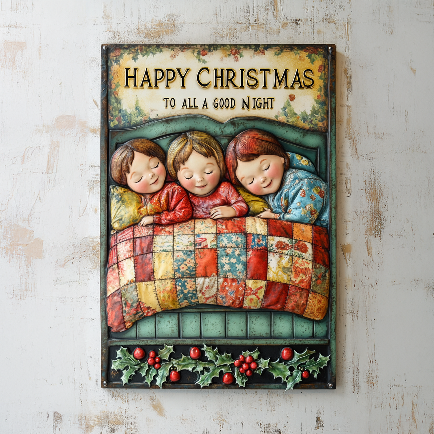 Shineful 2D Metal Sign Christmas Sweet Dreams