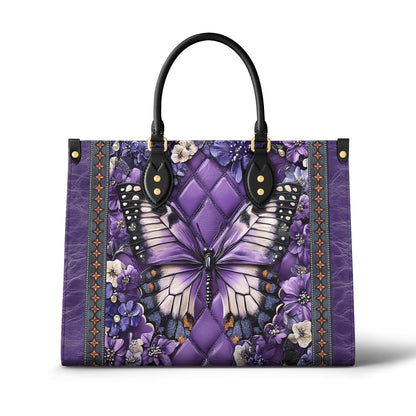 Shineful Leather Bag Violet Grace Bloom