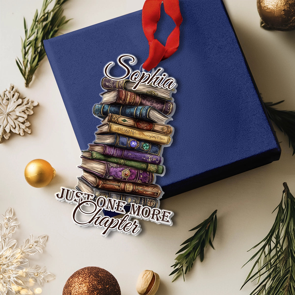 Shineful Acrylic Ornament Personalized Book Lover