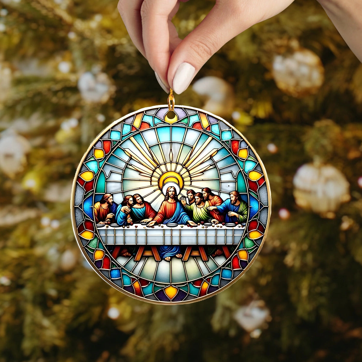 Shineful 2D Acrylic Ornament Divine Last Supper