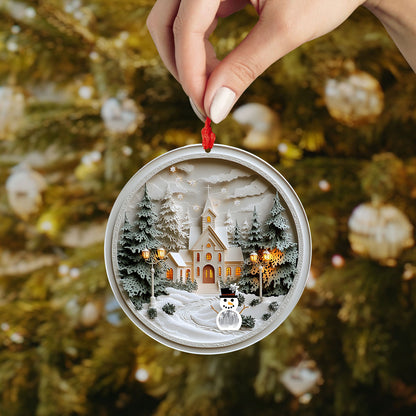 Shineful 2D Acrylic Ornament Wonderful Winter