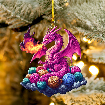 Shineful Acrylic Ornament Dragon Yarn