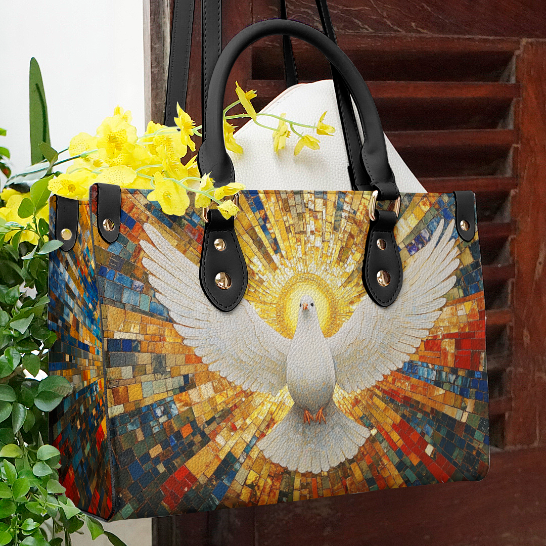 Shineful Leather Bag Dove of Peace