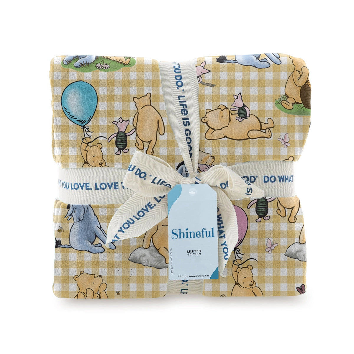 Shineful Fleece Blanket Sunny Days with Pooh