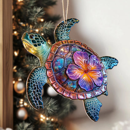 Shineful 2D Acrylic Ornament Tropical Spirit Sea Turtle