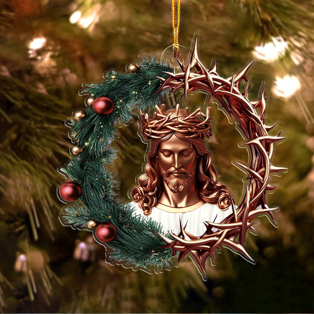 Shineful 2D Acrylic Ornament Crown of Thorns