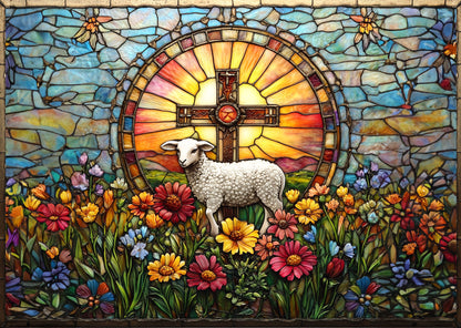 Shineful 2D Metal Sign Lamb of Grace