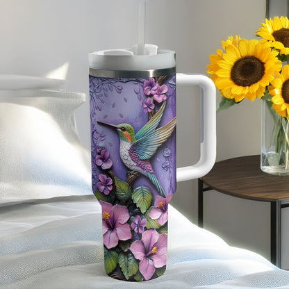 Shineful Glossy Tumbler Hummingbird Wings Of Wonder