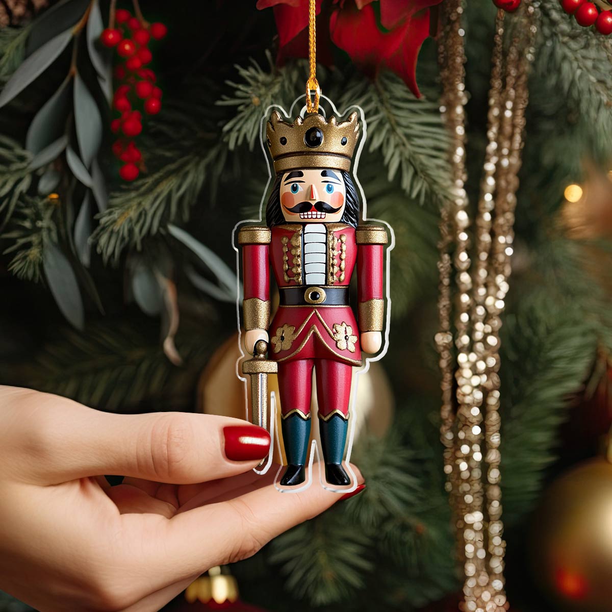 Shineful 2D Acrylic Ornament Nutcracker King