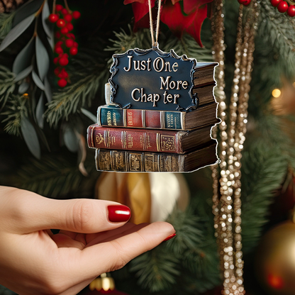 Shineful 2D Acrylic Ornament - Vintage Book Charm