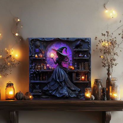 Shineful 2D Metal Sign Mystical Sorceress