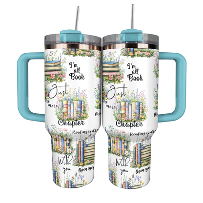 Shineful Tumbler Vivid Pages & Floral Dreams