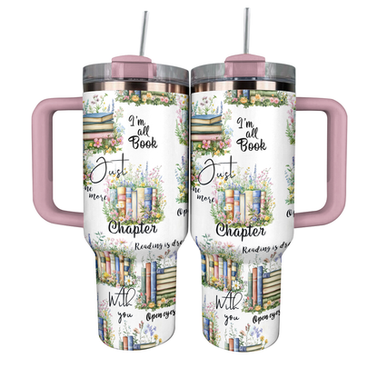 Shineful Tumbler Pages vives et rêves floraux