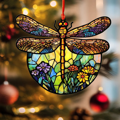 Shineful 2D Acrylic Ornament Garden Glow Dragonfly