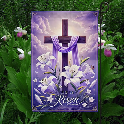 Shineful Garden Flag 12" x 18" Cross of Grace