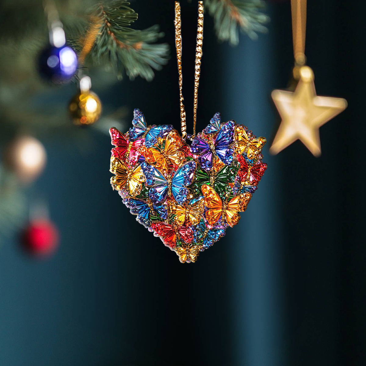 Shineful 2D Acrylic Ornament Twinkling Butterflies In My Heart Collection