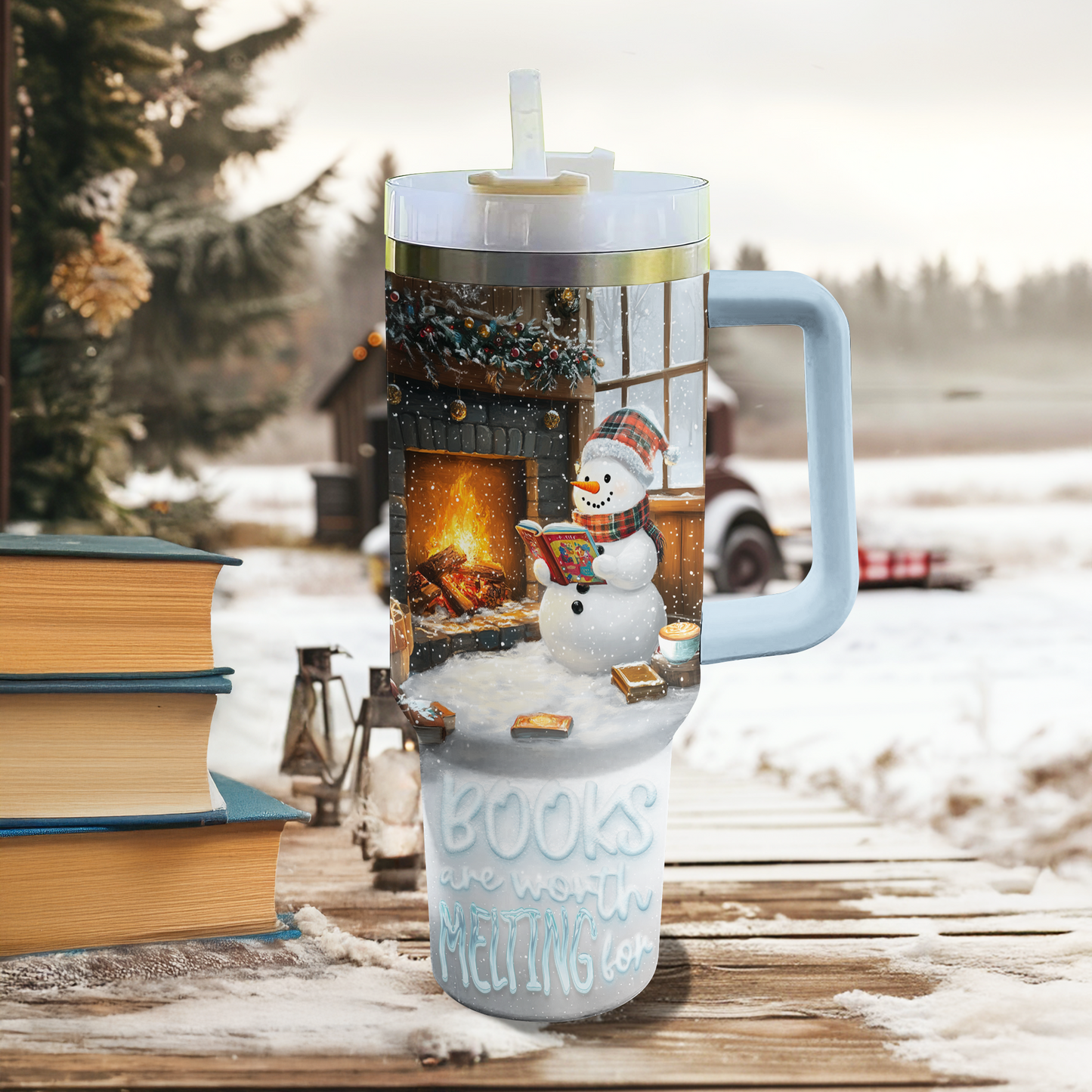 Shineful Personalized Tumbler Books Are Worth Melting For