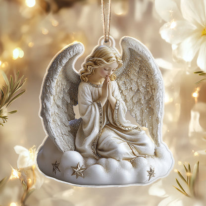 Shineful 2D Acrylic Ornament - Praying Angel