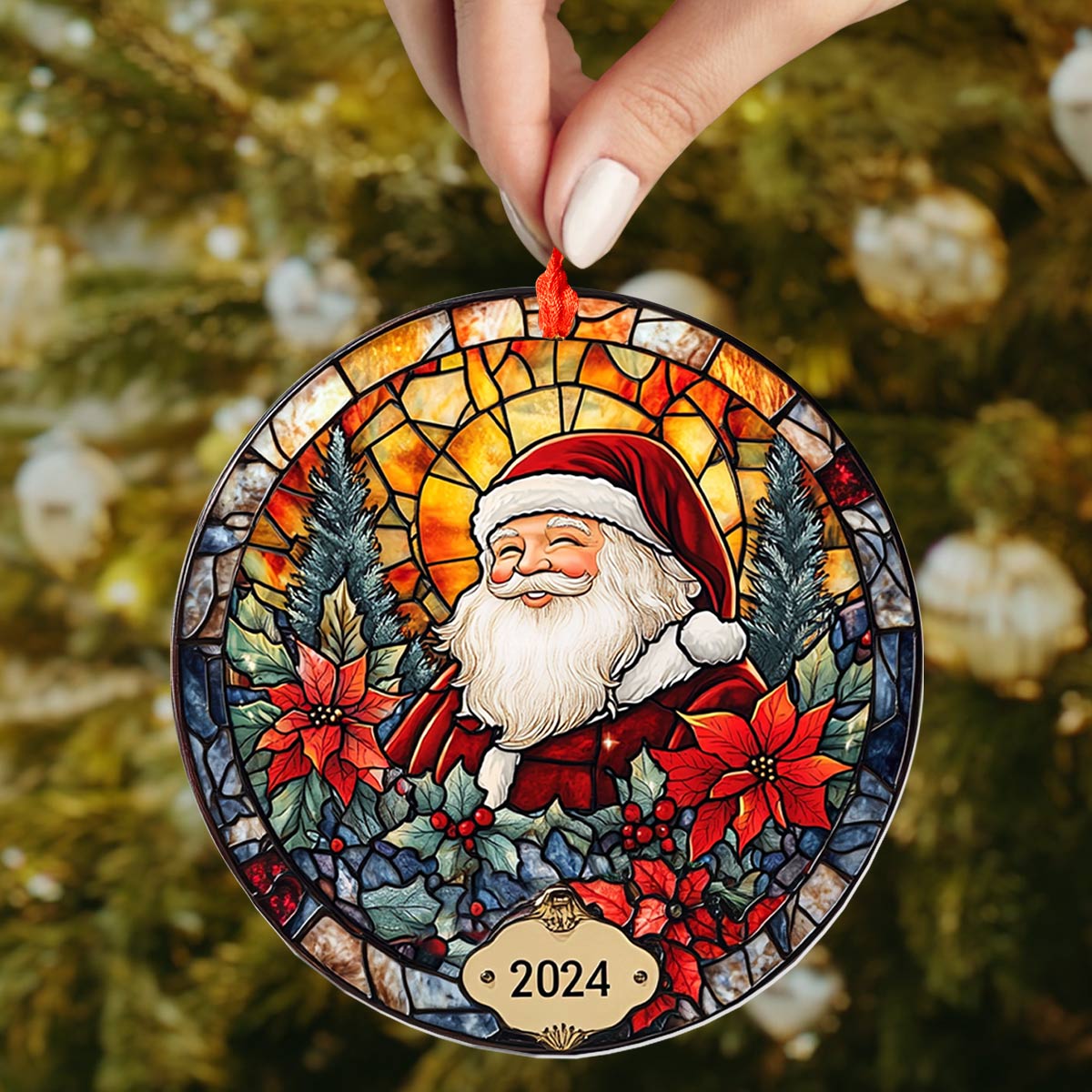 Shineful 2D Acrylic Ornament Holiday Window