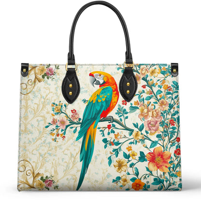 Shineful Leather Bag Macaw Enchantment