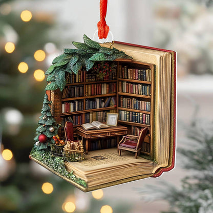 Shineful 2D Acrylic Ornament Miniature Library