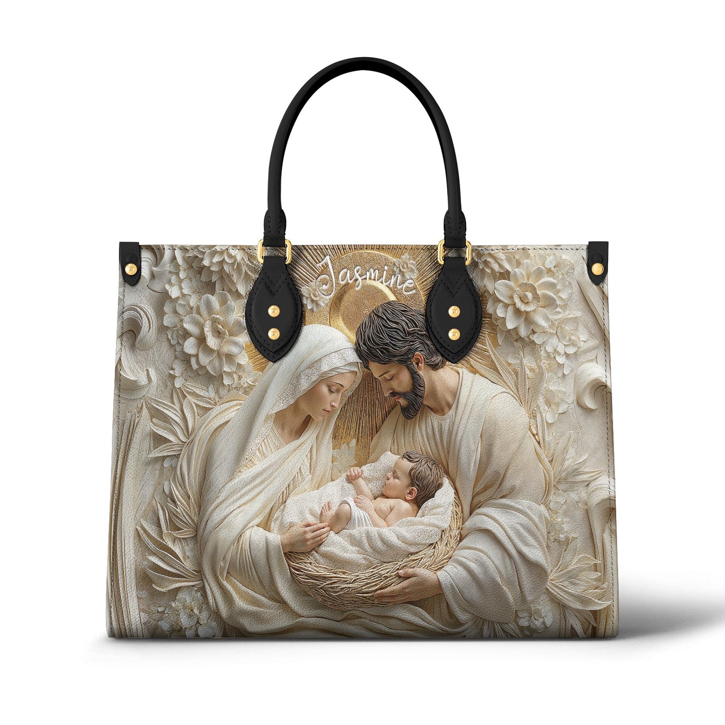 Shineful Leather Bag Holy Family