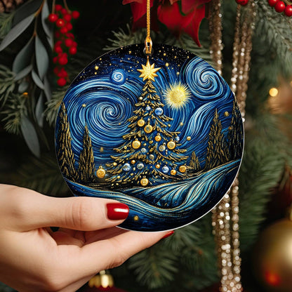 Shineful 2D Acrylic Ornament Cosmic Christmas