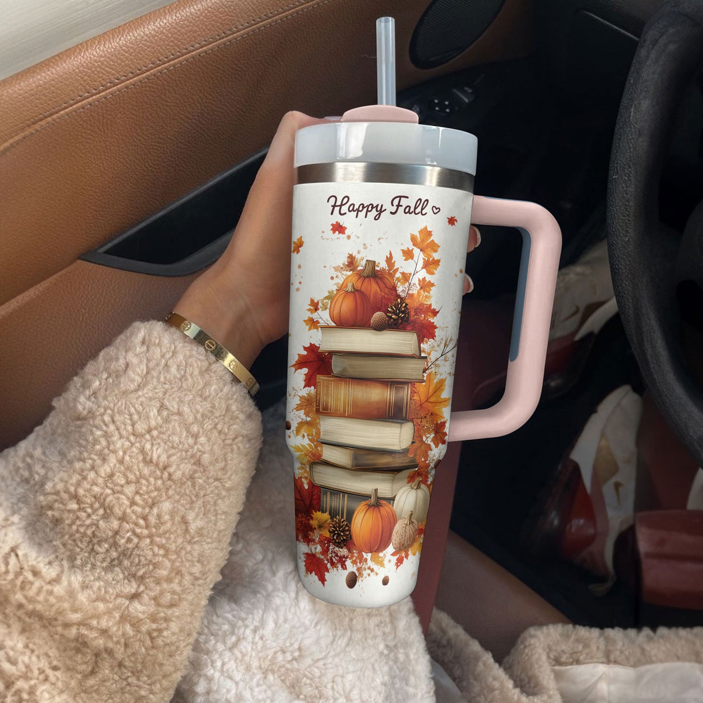 Shineful Tumbler Happy Fall