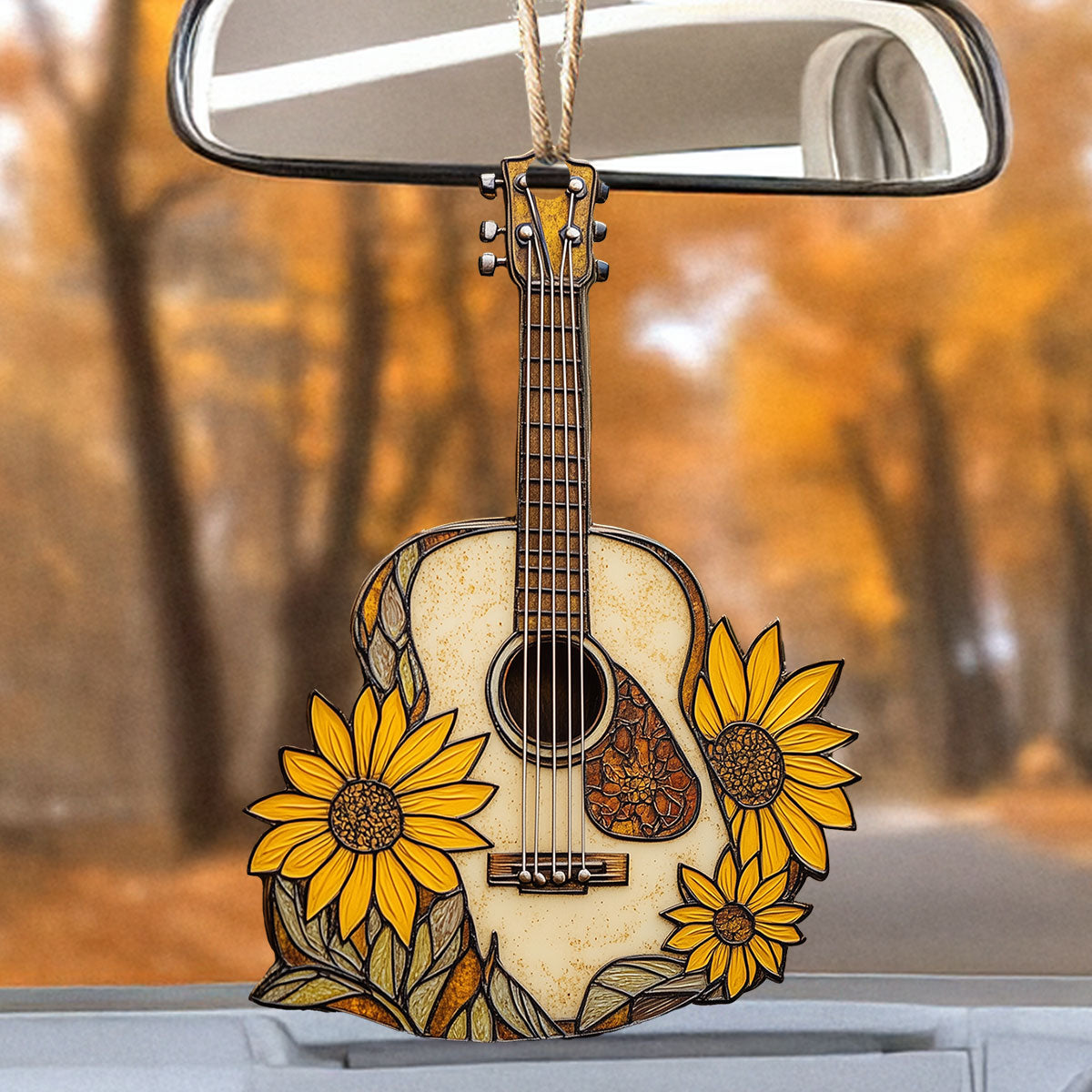 Shineful 2D Acrylic Ornament - Sunflower Melody