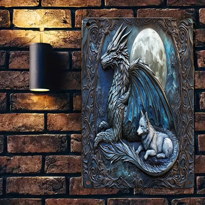 Shineful 2D Metal Sign Winter Guardians