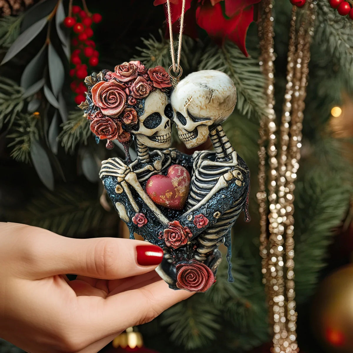 Shineful 2D Acrylic Ornament Till Death Do Us Part