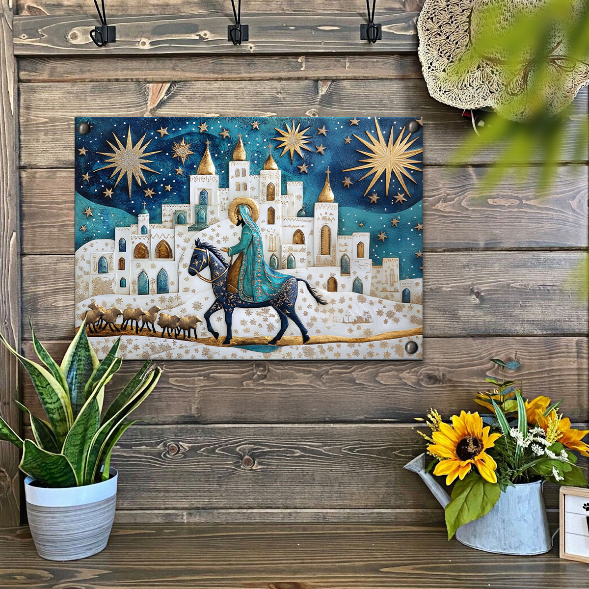 Shineful 2D Metal Sign Starlit Journey