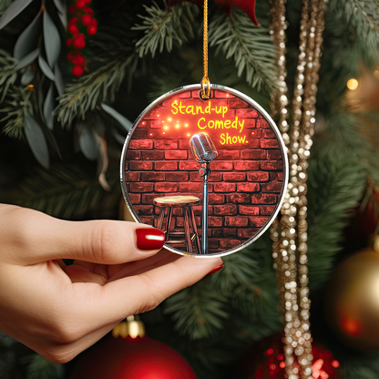 Shineful 2D Acrylic Ornament - Merry Stand-up Comedy Show