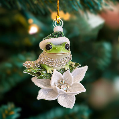 Shineful 2D Acrylic Ornament Twinkling Little Frog