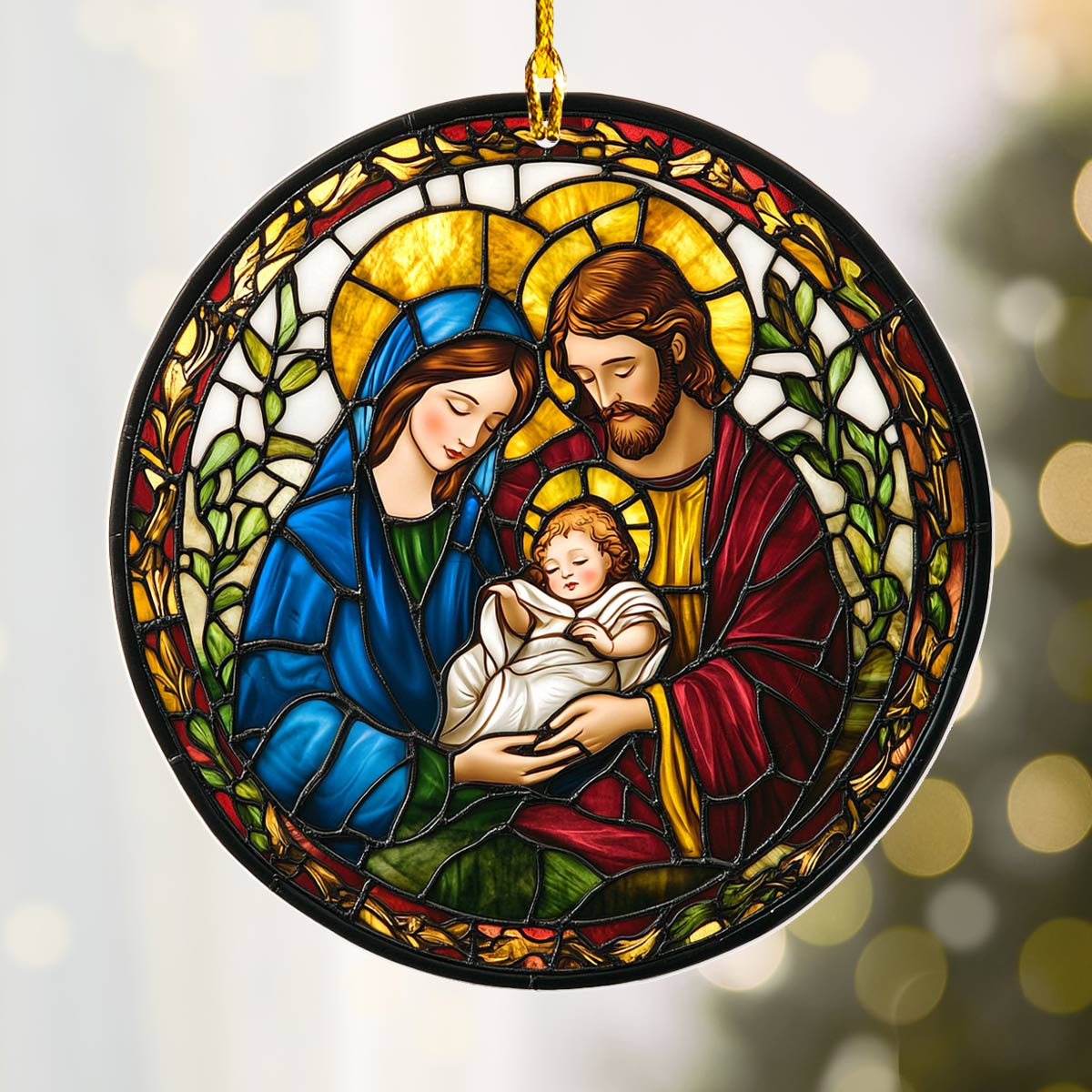 Shineful Acrylic Ornament Holy Family