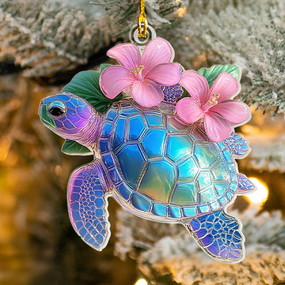 Shineful 2D Acrylic Ornament - Sea Turtle Collection