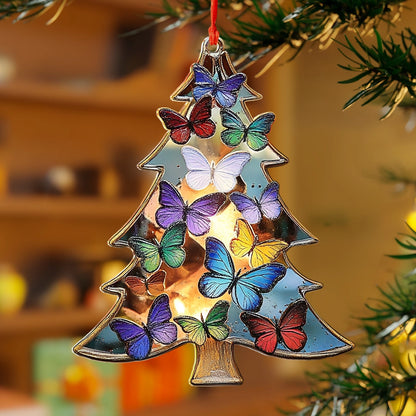 Shineful 2D Acrylic Ornament Tree of Butterflies