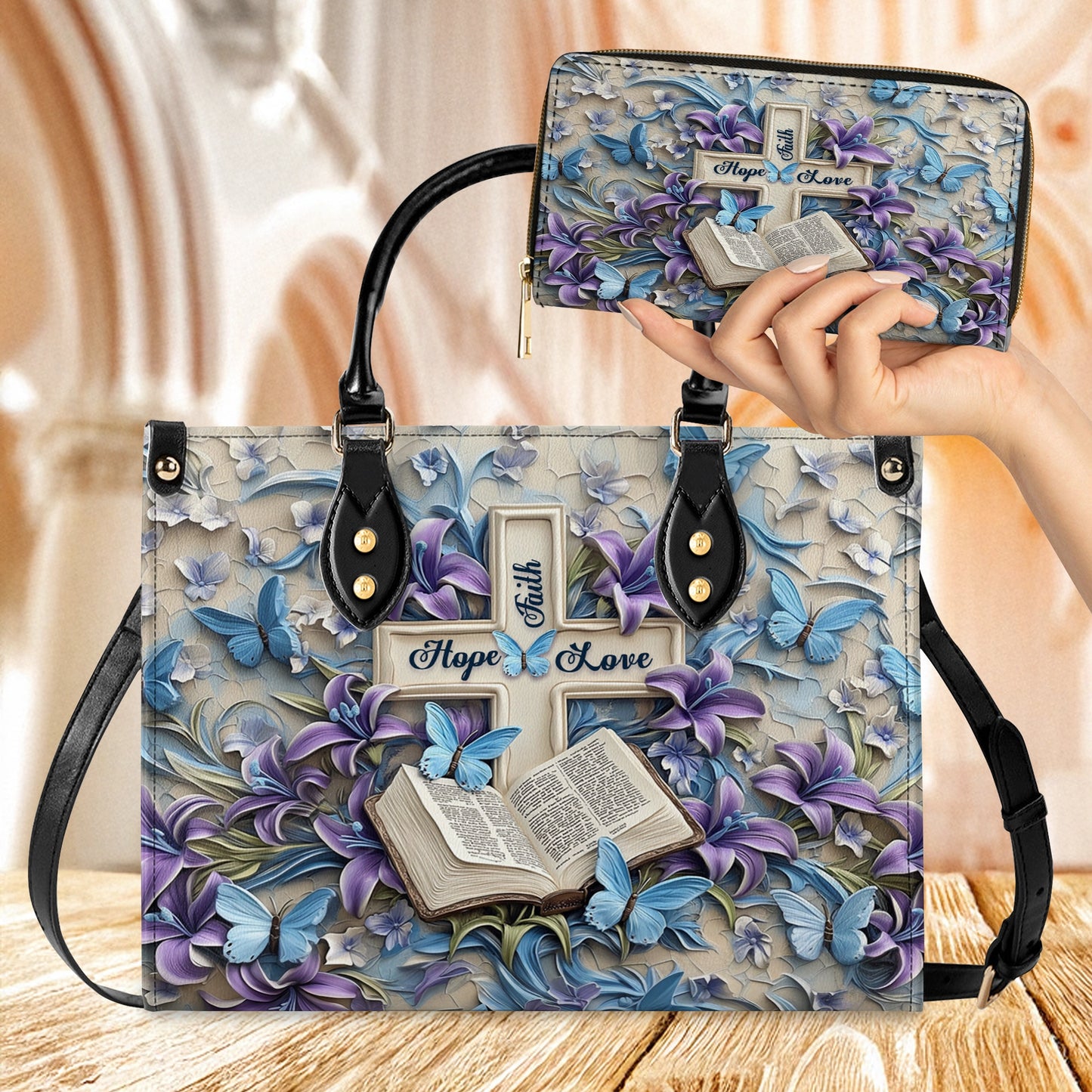 Shineful Leather Bag Divine Blessings