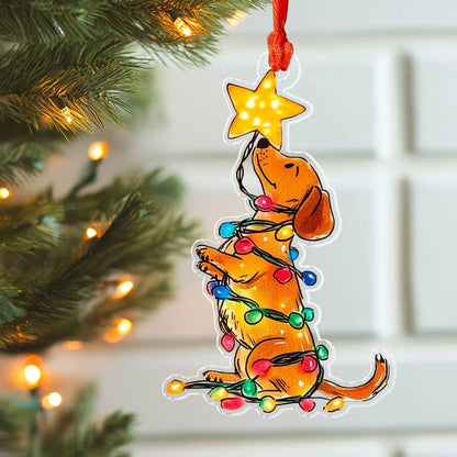 Shineful 2D Acrylic Ornament Festive Friend