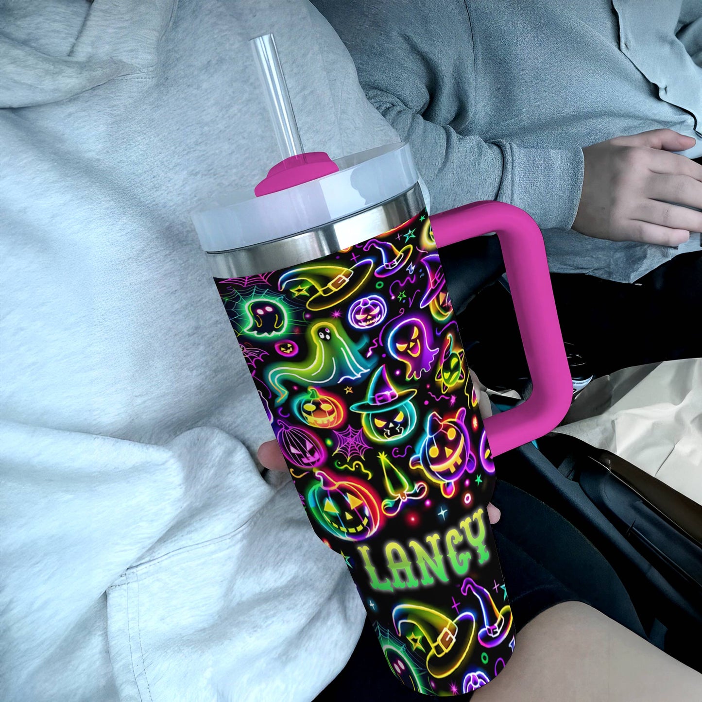 Shineful Glossy Tumbler Neon Nightmares