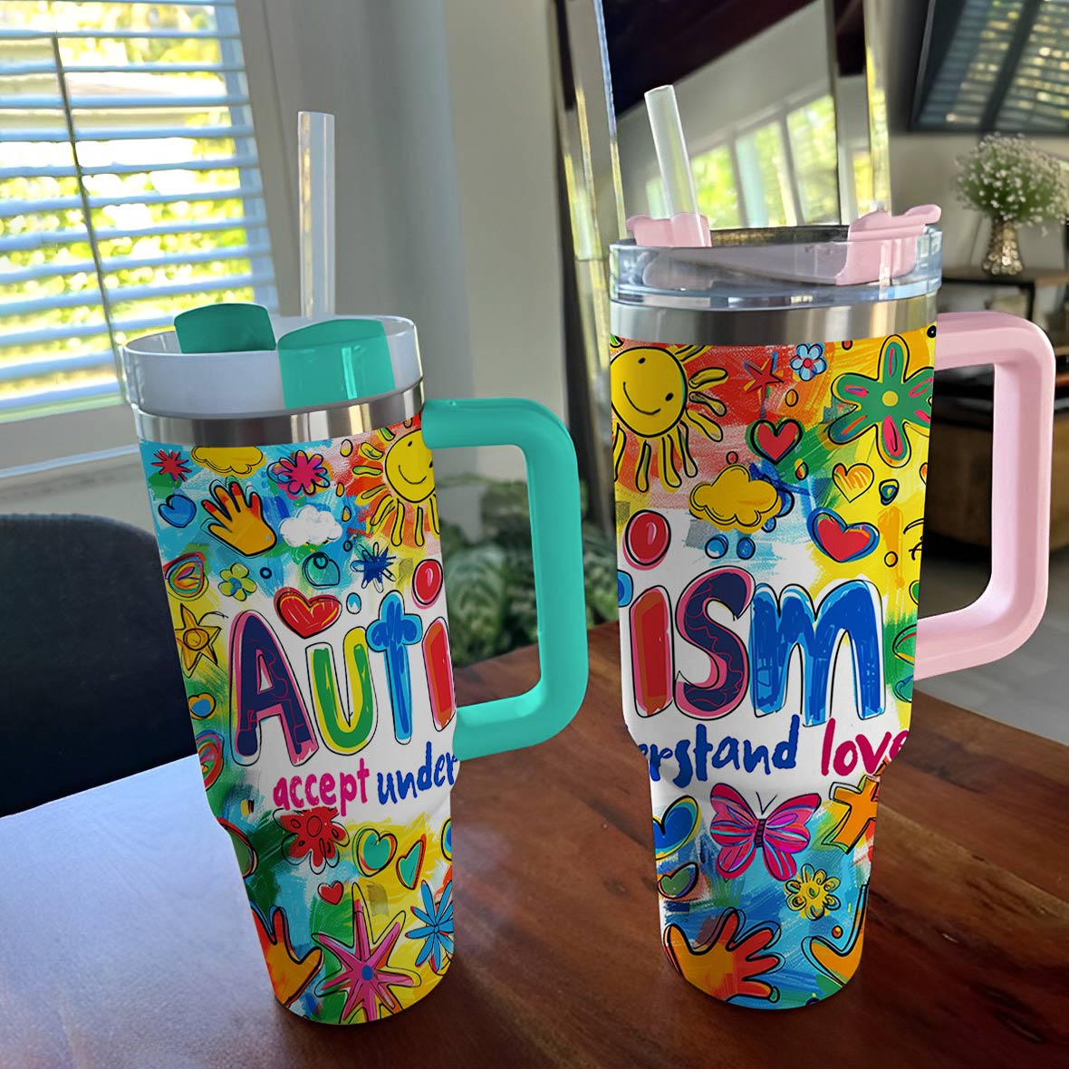 Shineful Tumbler Pretty Color Autism