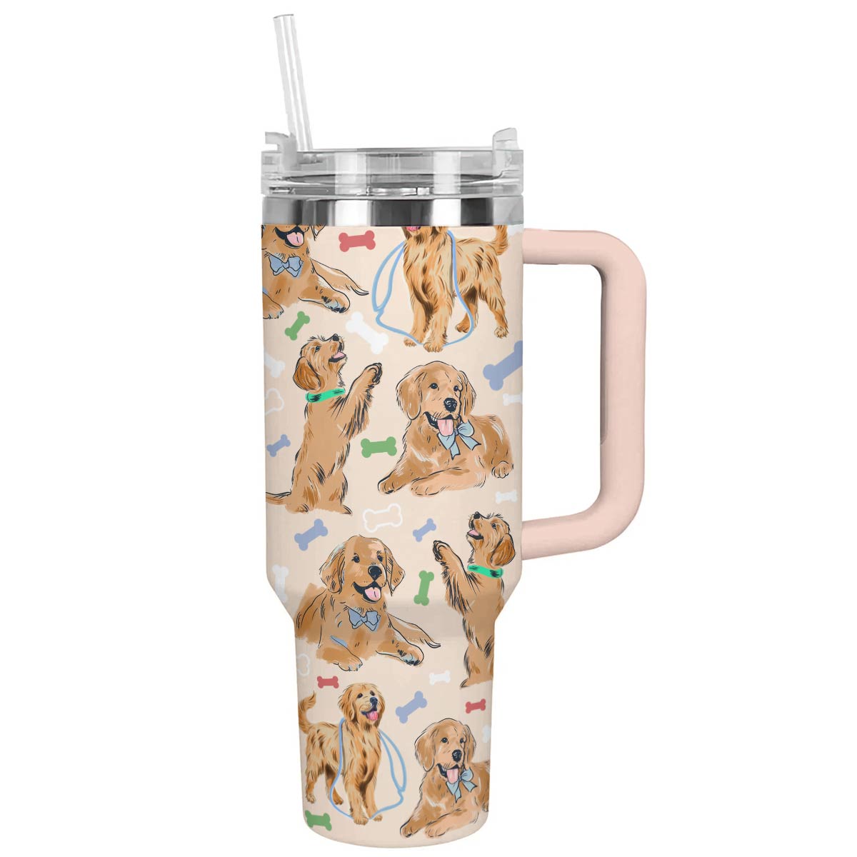 Dog 40 Oz Shineful™ Tumbler Golden Retriever Nl09 40Oz