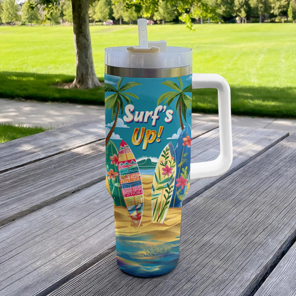 Shineful Tumbler Vibrant Surfing Up