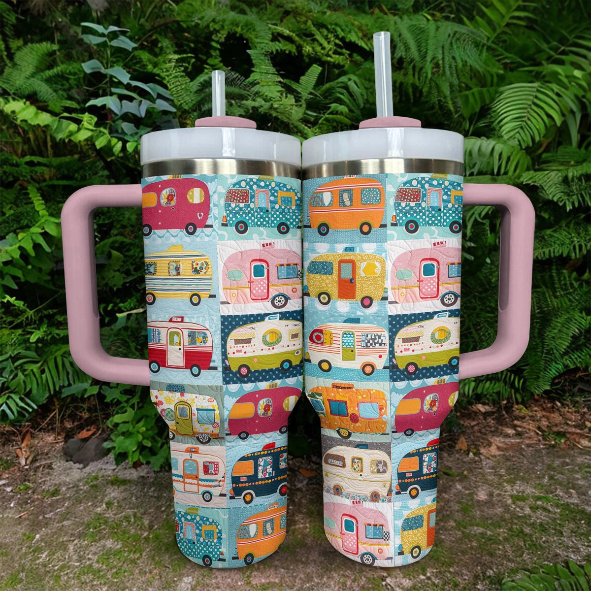 Shineful Tumbler Joyful Camper