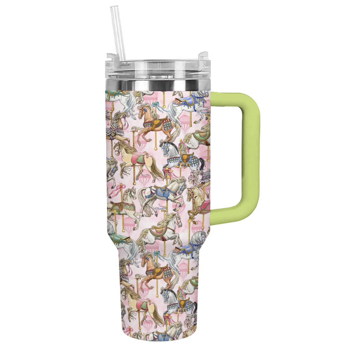 Shineful Tumbler Carousel Elegance