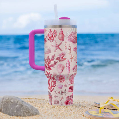 Breloque corail Shineful Tumbler rose