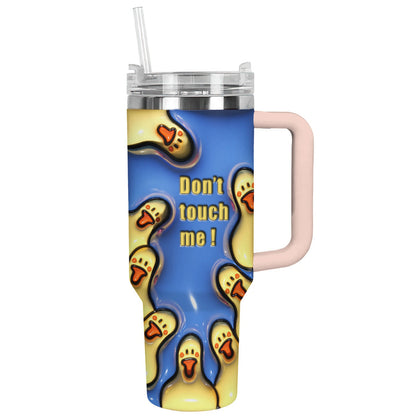 Duck Shineful™ Tumbler Funny Nl09 Pink 40Oz