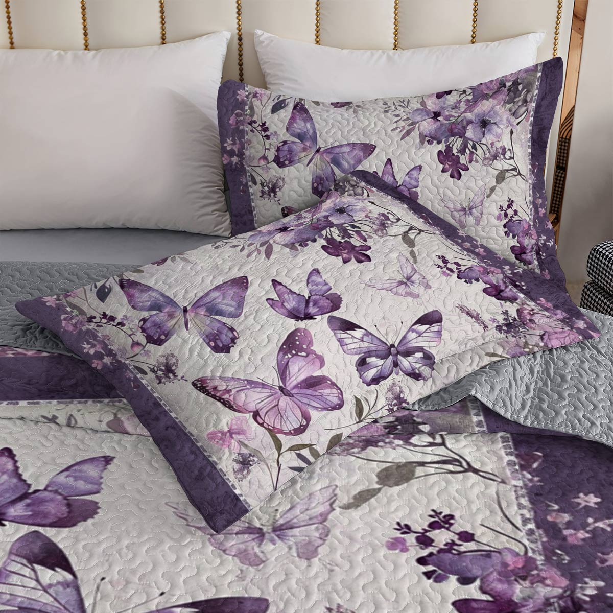 Shineful All Season Quilt 3-teiliges Set Butterfly Heaven