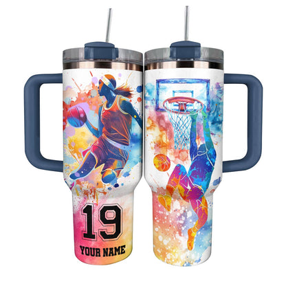 Shineful Tumbler Basketball personalize 3