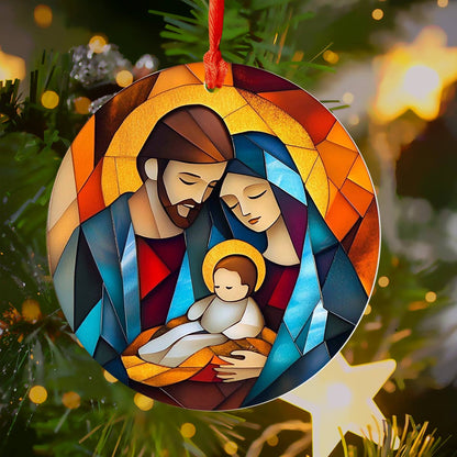 Shineful 2D Acrylic Ornament Spiritual Christmas